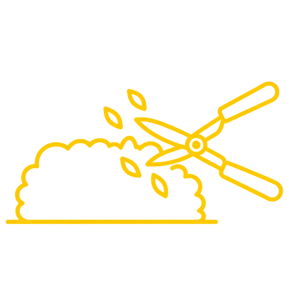 Außenanlagenpflege---Hecken