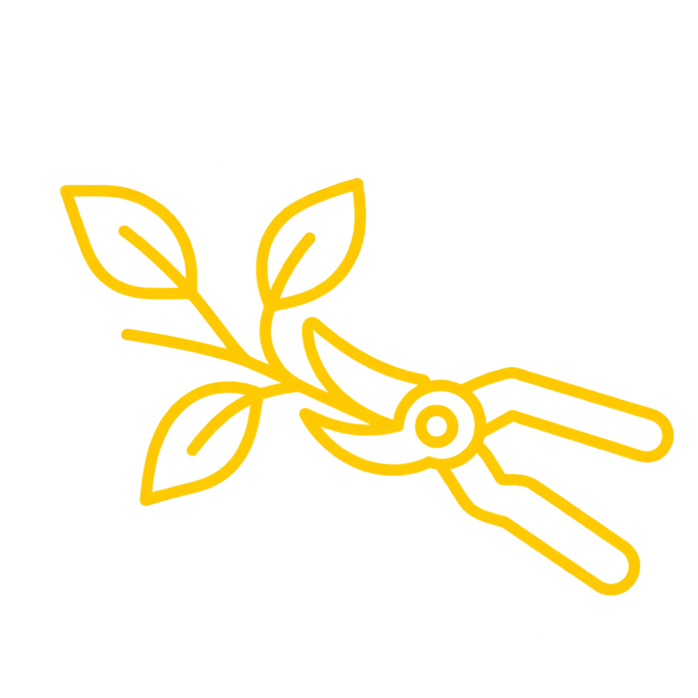 Außenanlagenpflege---Rücksc