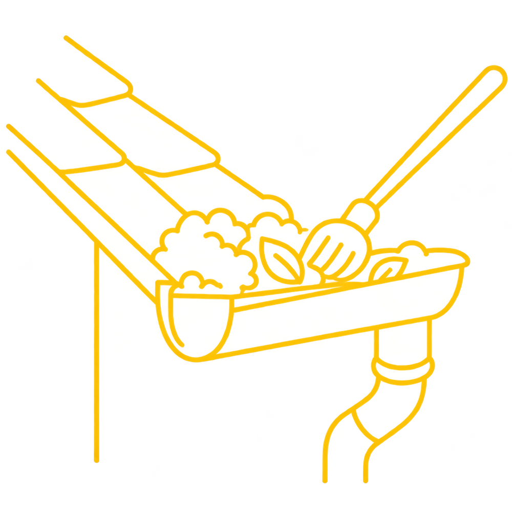 Dachrinnenreinigung1