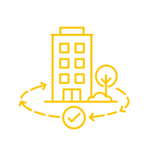 Hausmeisterservice - regelmäßige Kontrollgänge durch Gebäude und Außenbereiche