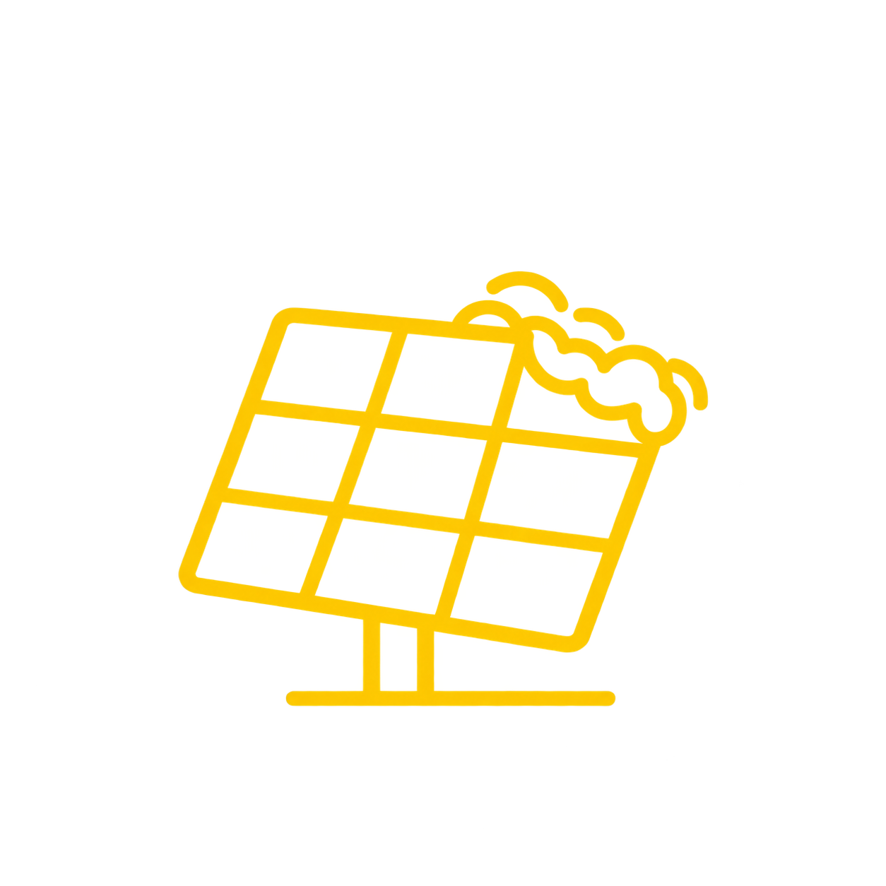 Photovoltaikreinigung - leichte Grünbeläge