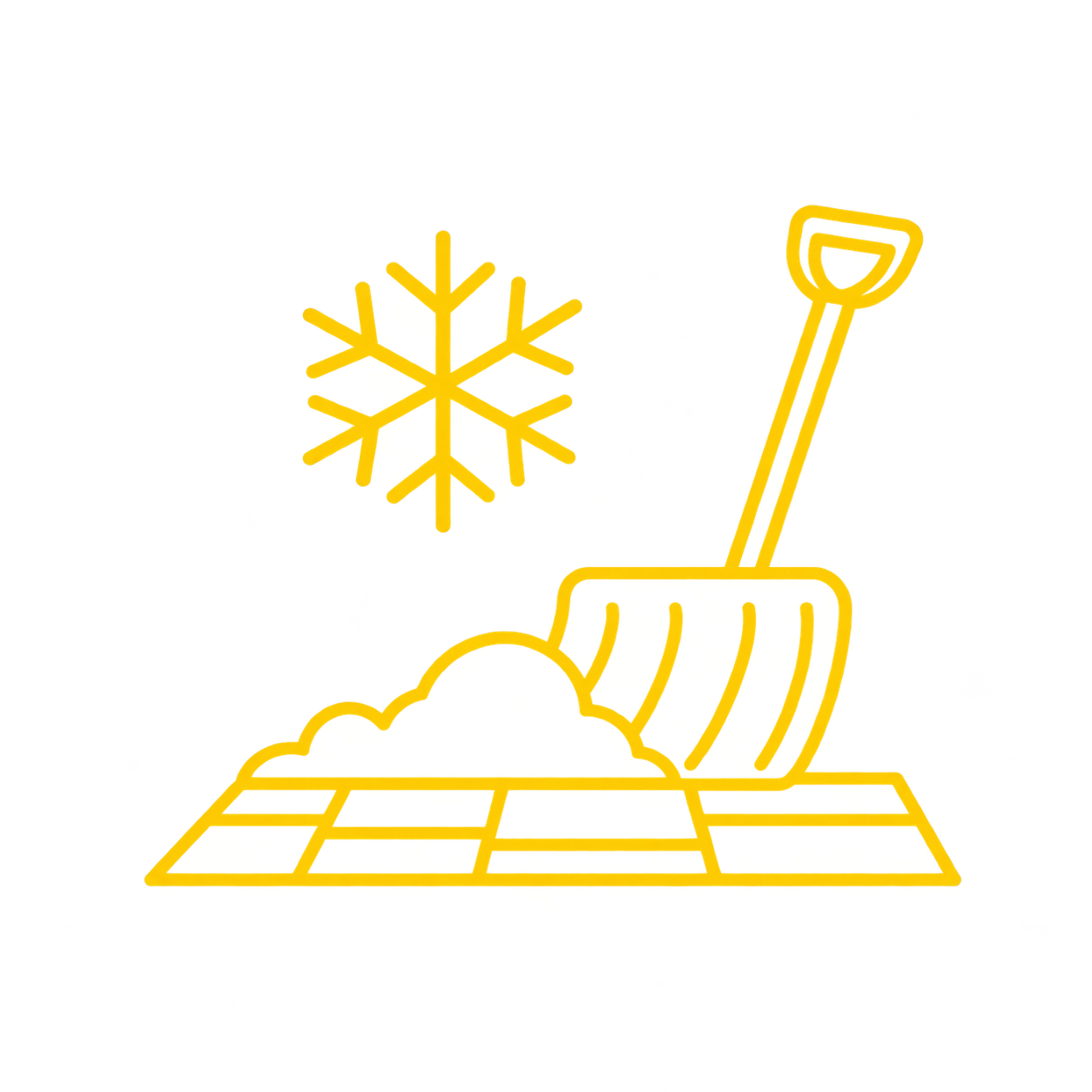 Winterdienst - Winterdienst auf geeigneten Hof- und Außenflächen