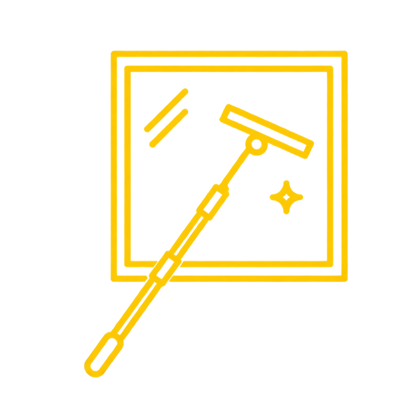 icon Reinigung schwer zugänglicher Glasflächen